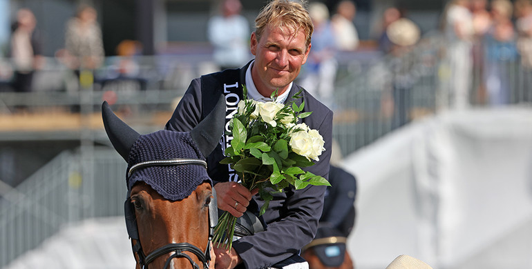 Andre Thieme continues his winning streak to take the top honours in the Longines Falsterbo Grand Prix