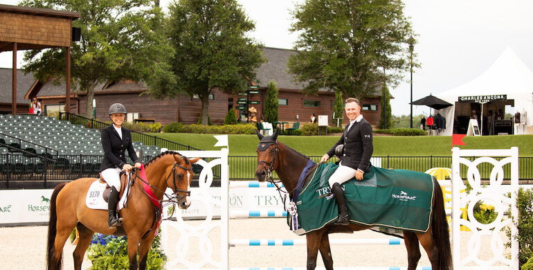 Sharn Wordley and Valentine Car best their barnmates in $37,000 Horseware Ireland Welcome Stake CSI 3*