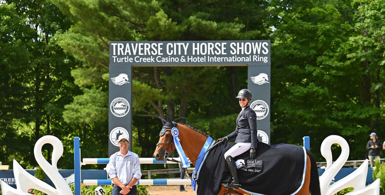 Riley and Robin De Ponthual return to win $73,800 CSI2* Grand Prix