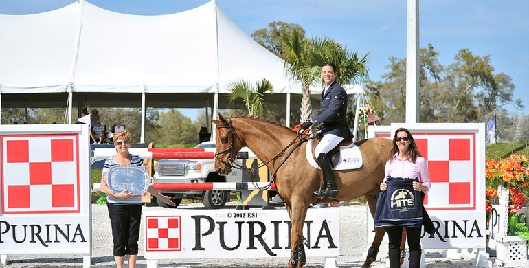 Angel Karolyi and Wings win Purina Animal Nutrition Grand Prix