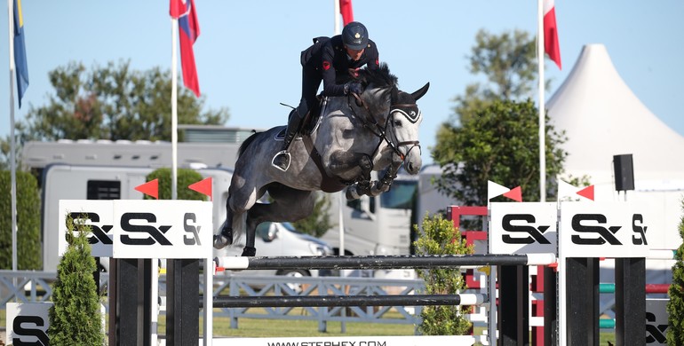 Poden Farms announces sale of Keswichtime H.V to Scott Brash