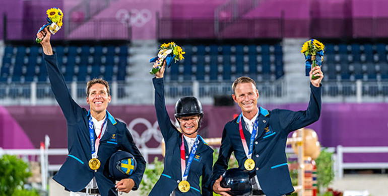 Can the Swedes get a grip on that glorious jumping gold….