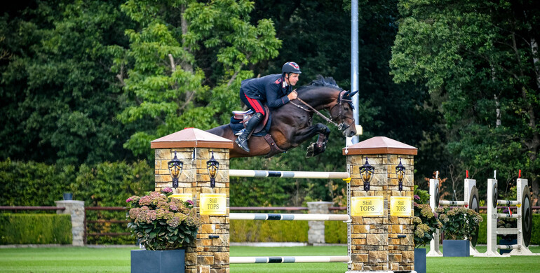 Emanuele Gaudiano and Crack Balou best in Friday's feature class at Tops International Arena