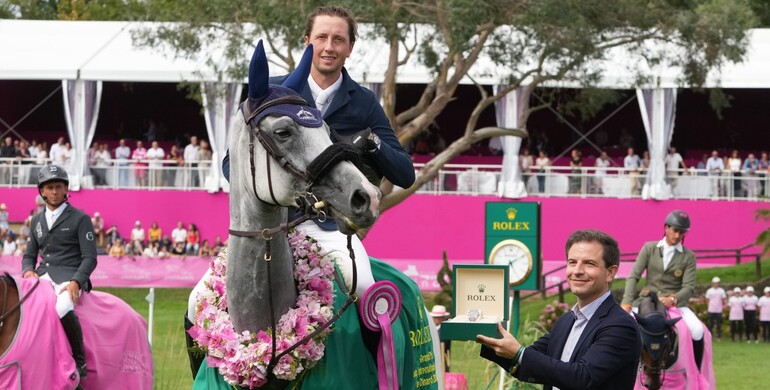The double for Martin Fuchs in the Rolex Grand Prix Ville de Dinard