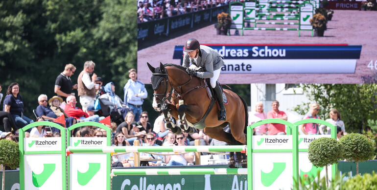 Andreas Schou and Granate win the 1.45m Itzehoer Versicherung Championat at CSI4* Hof Waterkant