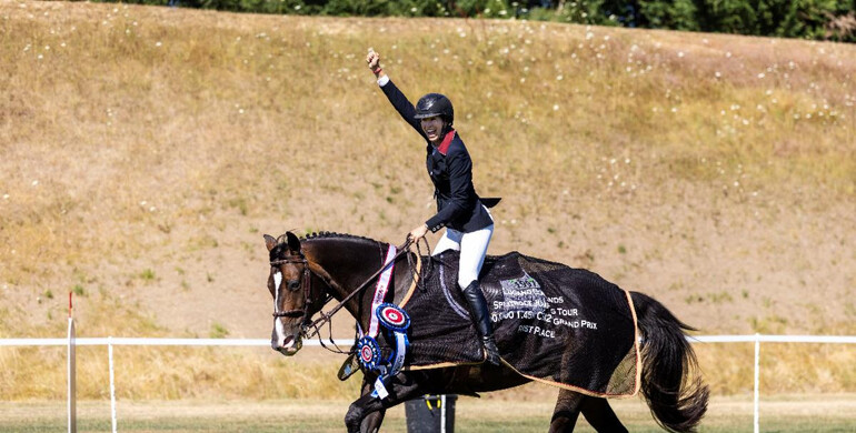 Keri Potter and Ariell La Sirene are victorious in $100,000 Lugano Diamonds FEI Grand Prix at Split Rock Portland I CSI2*