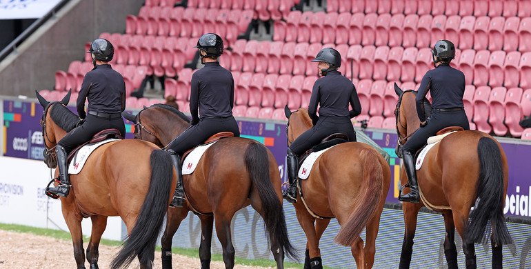The Agria FEI Jumping World Championship ring familiarisation in images