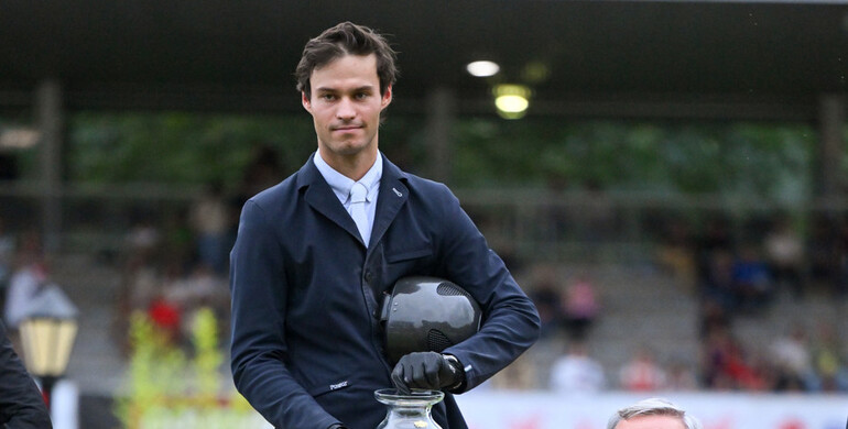 Niels Kersten and Grieg S win Friday's feature class in Gijon