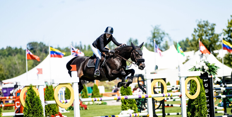 Audrey Schulze wins the CI Assante Wealth Management CSI2* Grand Prix at MLSJ Ottawa