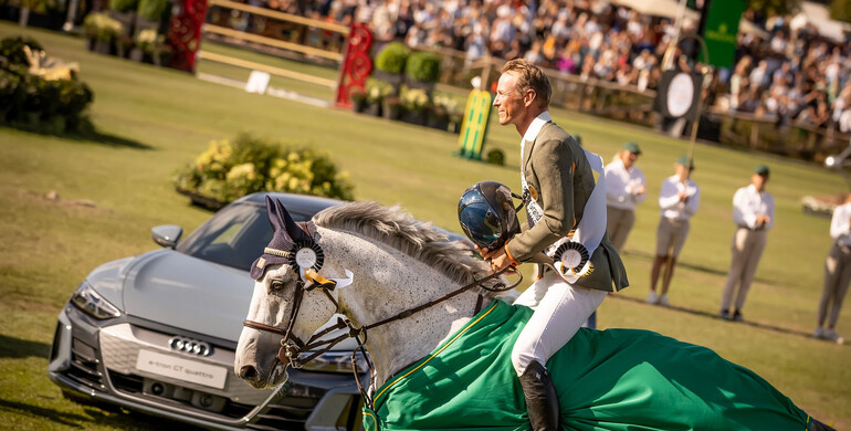 Peder Fredricson and Catch Me Not S win the CSI5* €500,000 Rolex Grand Prix presented by Audi at the Brussels Stephex Masters