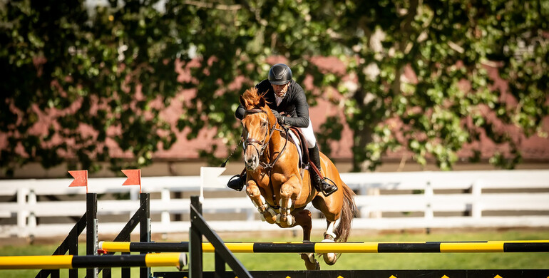 Patricio Pasquel and Babel best in the Friends of the Meadows 1.55m at CSI5* Spruce Meadows 'Continental' 2022