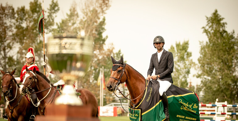 Second win of the weekend for Nayel Nassar at the CSI5* Spruce Meadows 'Continental' 2022