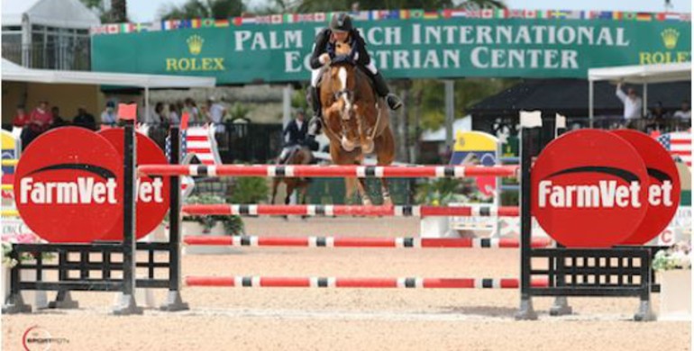 Lisa Goldman and Morocco race to victory in 1.45m to start WEF 10
