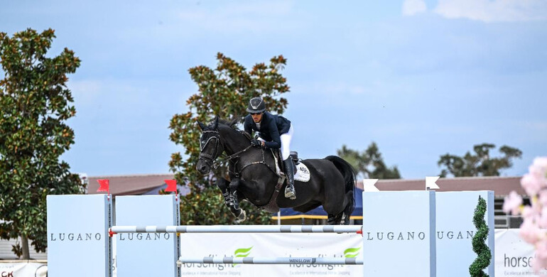Mavis Spencer and Ekarlus BH save best for last in $100,000 Lugano Diamonds FEI Grand Prix at Split Rock Paso Robles CSI2*