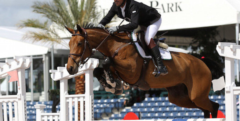 Nicolas Pizarro and Temascaltepec lead wire to wire in $34,000 1.45m speed at WEF