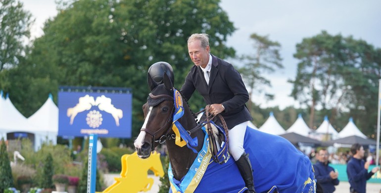 Rolf-Göran Bengtsson and Caillan best in 7-year-old final at the FEI WBFSH Jumping World Breeding Championships for Young Horses 2022