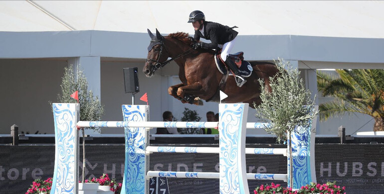 Marc Dilasser and Chamann Has open the weekend at Hubside Jumping Grimaud with a win
