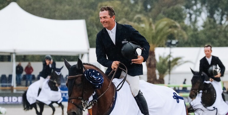 Home win for Laurent Goffinet and Atome des Etisses in the CSI5* 1.60m Grand Prix at Hubside Jumping Grimaud