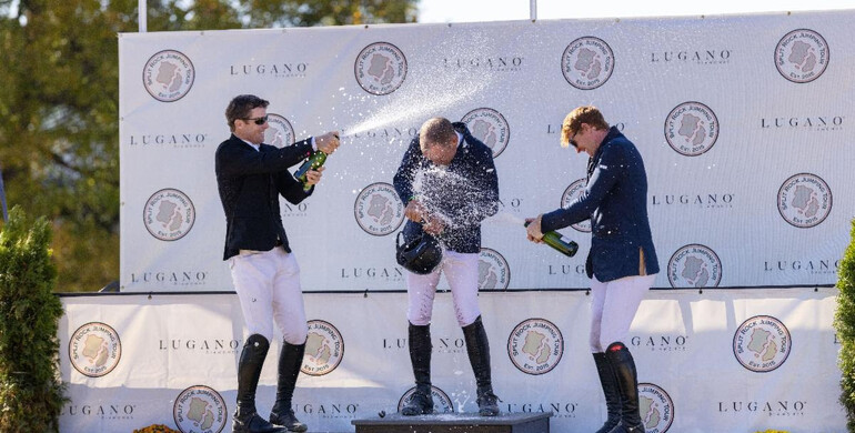 Darragh Kerins leads all-Irish podium in $100,000 Lugano Diamonds 1.50m Grand Prix CSI3* at Split Rock Fall II