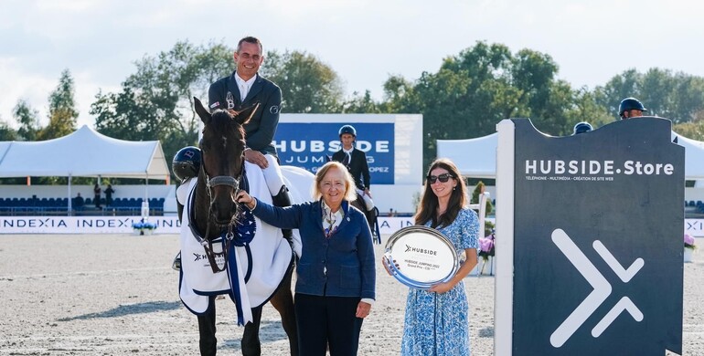 Julien Epaillard and Donatello d'Auge best in Sunday's CSI4* 1.55m Hubside Store Grand Prix presented by Indexia
