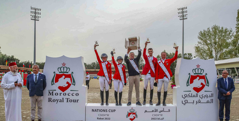 Team Germany tops the CSIO4*-W Nations Cup in Rabat