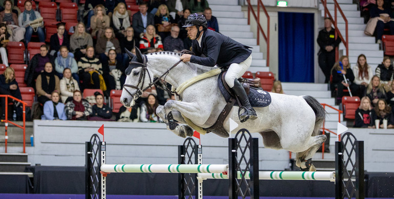 Donald Whitaker and Little Khira H top the CSI5*-W 1.50m in Helsinki