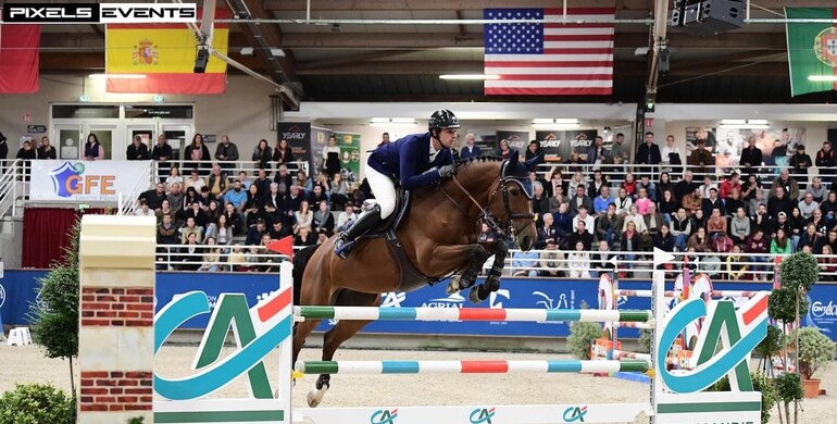 Mathieu Billot and Darling de L'Angevine top Saturday's CSI4* 1.45m Prix Credit Agricole Normandie at Jumping International St-Lô
