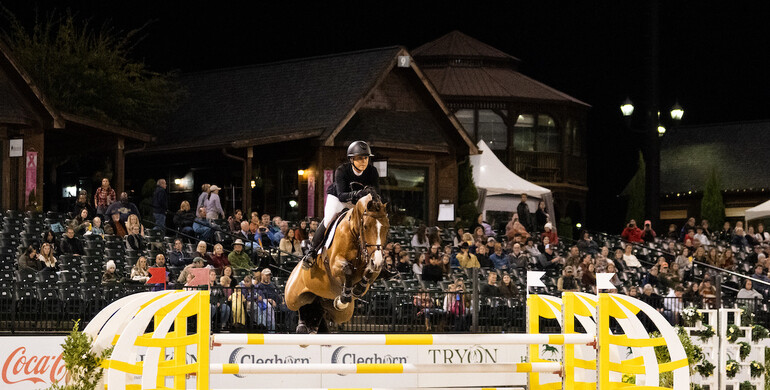 Lauren Balcomb clinches third consecutive podium with $75,000 Equestrian Services International Grand Prix CSI2* win
