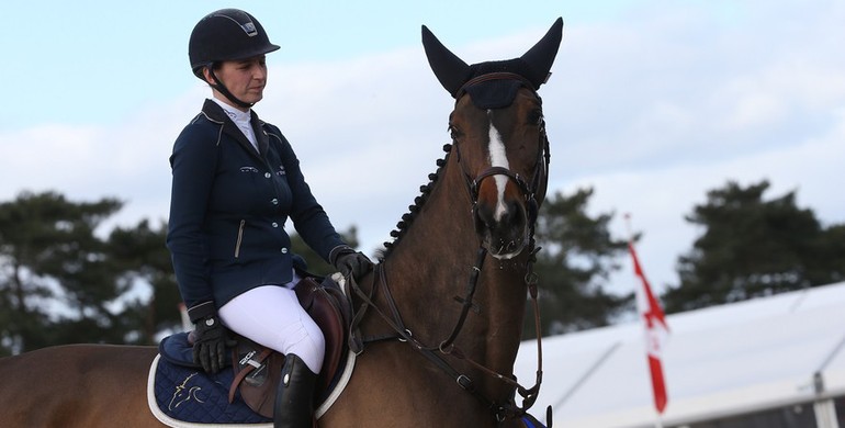 Katharina Offel to the top in the CSI2* Grand Prix in Lanaken