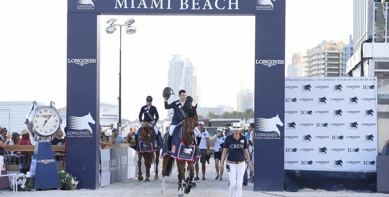 Scott Brash and Hello Sanctos create a storm in Miami Beach Grand Prix