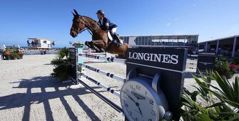 The standings in the Longines Global Champions Tour after round one