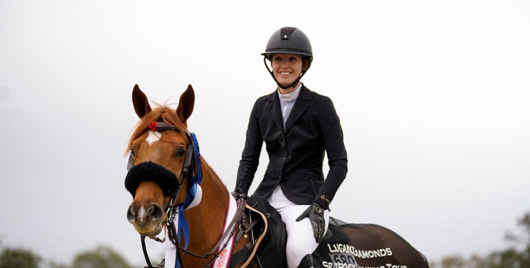Charlotte Jacobs and Rincoola Milsean cinch win in $37,000 BetHorseSports.com FEI Welcome at Split Rock Aiken CSI2*