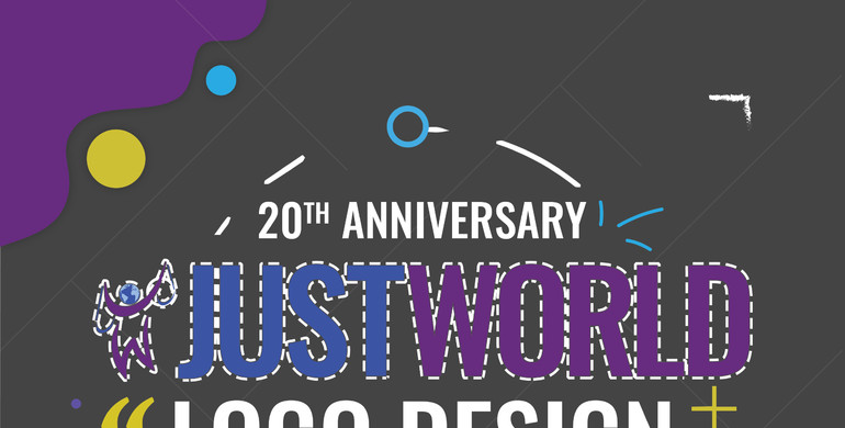 JustWorld 20th anniversary logo contest - open now!