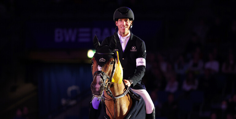 Henrik von Eckermann and Glamour Girl top the 1.55m Prize of iWEST in Stuttgart
