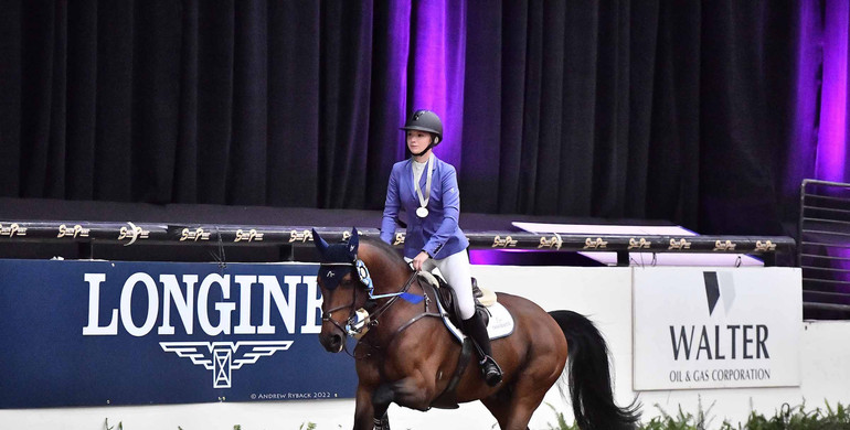 Lillie Keenan captures the win in the $40,000 CSI4*-W 1.50m Las Vegas National “All In” Speed Classic