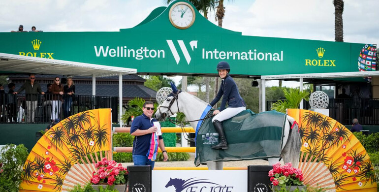 Speed queens: Jessica Springsteen and Naomi Van Het Keizershof top the $37,000 Elite Horse Transport 1.45m CSI3*