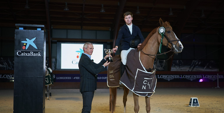 Harry Charles wins the CaixaBank Trophy in La Coruña