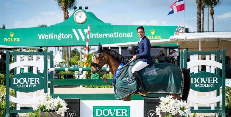 Luiz Francisco De Azevedo and Collin repeat history – taking the win in the $50,000 FEI Dover Saddlery 1.50m Classic