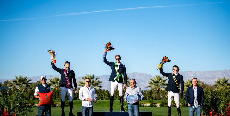Sunday funday for Daniel Coyle at Desert International Horse Park