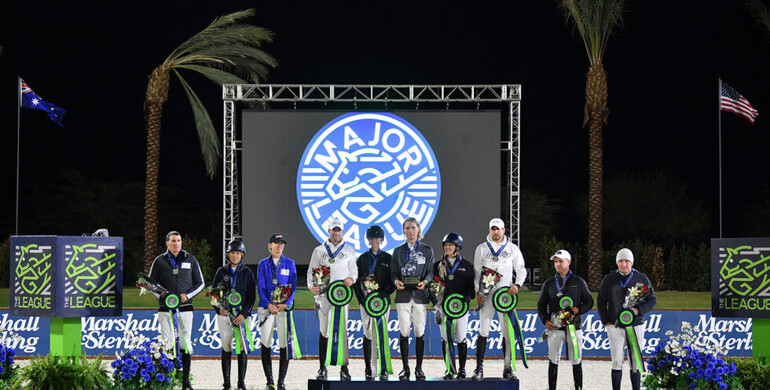 Team Helios brings home the win to conclude Major League Show Jumping