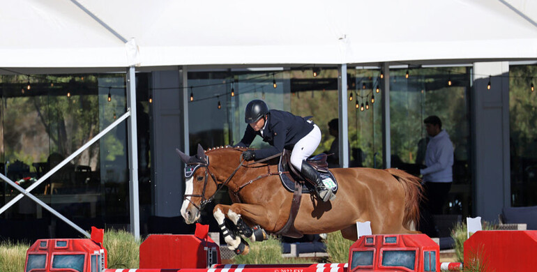 Michan uses pure horsepower to win CSI5* Speed at Desert International Horse Park