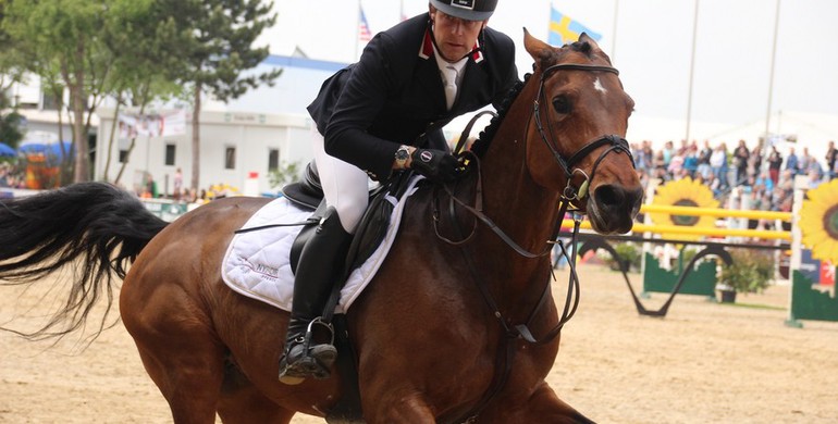 Johannes Ehning with home win in Saturday's main class in Mannheim