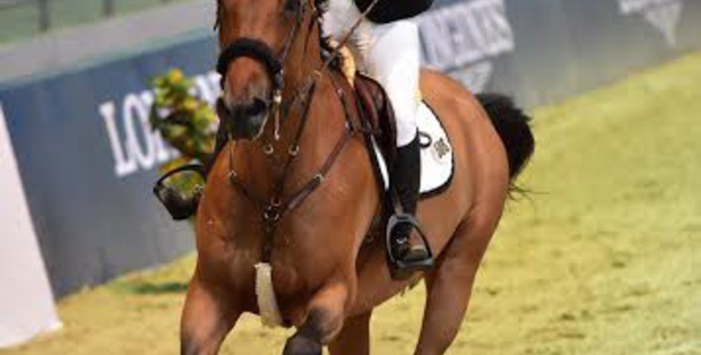 Nadia Taryam wins the UAE showjumping championships