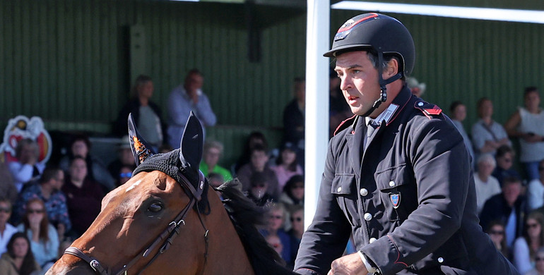 Emanuele Gaudiano and Nikolaj de Music best in CSI4*-W 1.45m Abu Dhabi Sports Council Diamond Tour Grand Prix qualifier at Al Shira’aa International Horse Show 2023