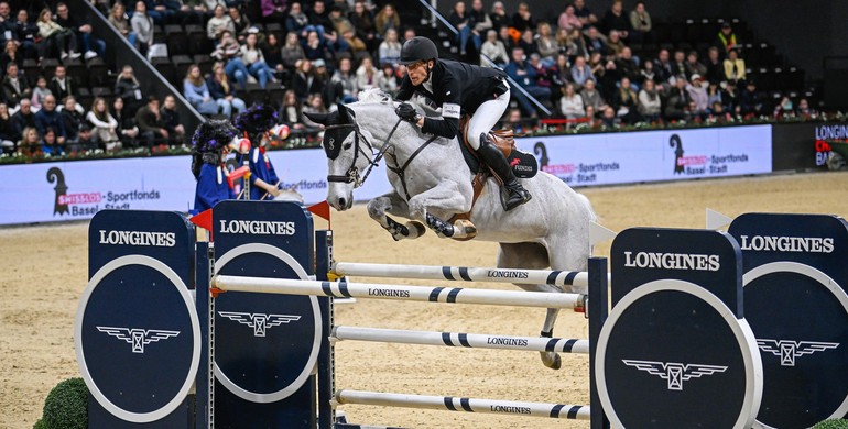 Calizi and Henrik von Eckermann unbeatable in the CSI5*-W 1.55m Championat of Basel at Longines CHI Classics Basel