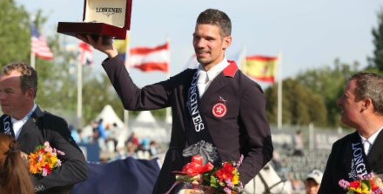 Patrick Lam with a second win in the Longines FEI World Cup China League