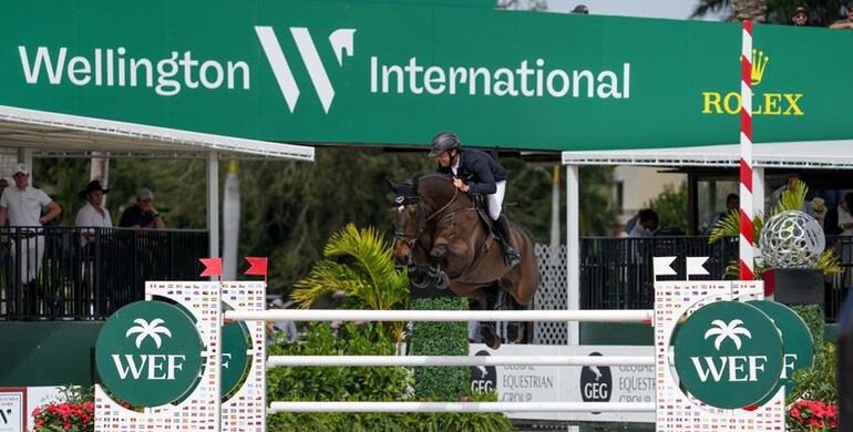 Bertram Allen bests star-studded field in CHF75,000 CSI5* Adequan® WEF Challenge Cup round 5