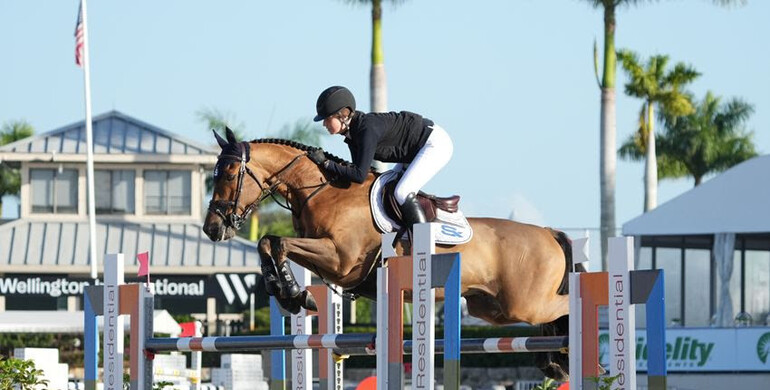 Emilie Conter races to win in CSI2* Griffis Residential 1.45m