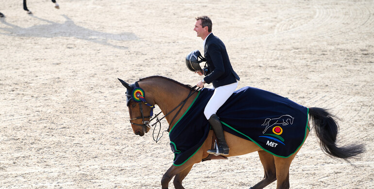 Citadin du Chatellier and Nicolas Delmotte open Spring MET II 2023 with a win in the CSI2* Grand Prix presented by Dammann Reitplatz- u. Sportplatzbau GmbH