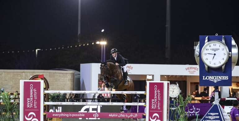 Stargold and Marcus Ehning kick off Commercial Bank CHI Al Shaqab presented by Longines with a win